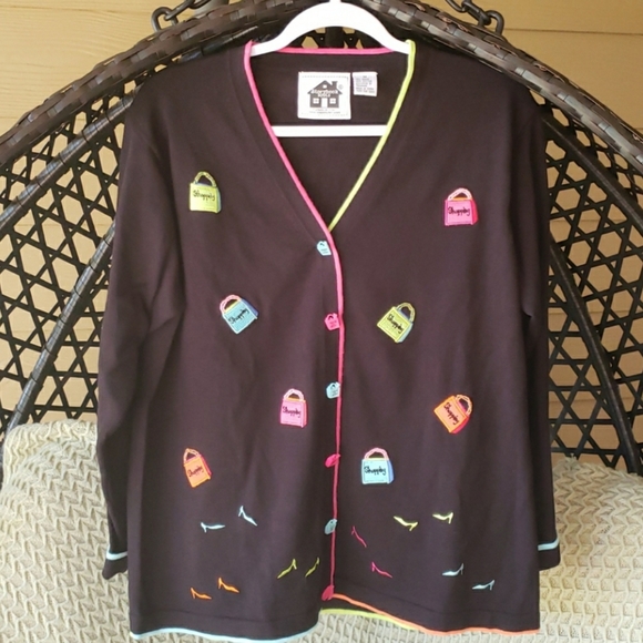 "Shopping Girl" Storybook knits sweater - Picture 10 of 11